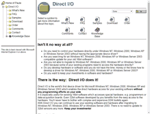 Tablet Screenshot of direct-io.com